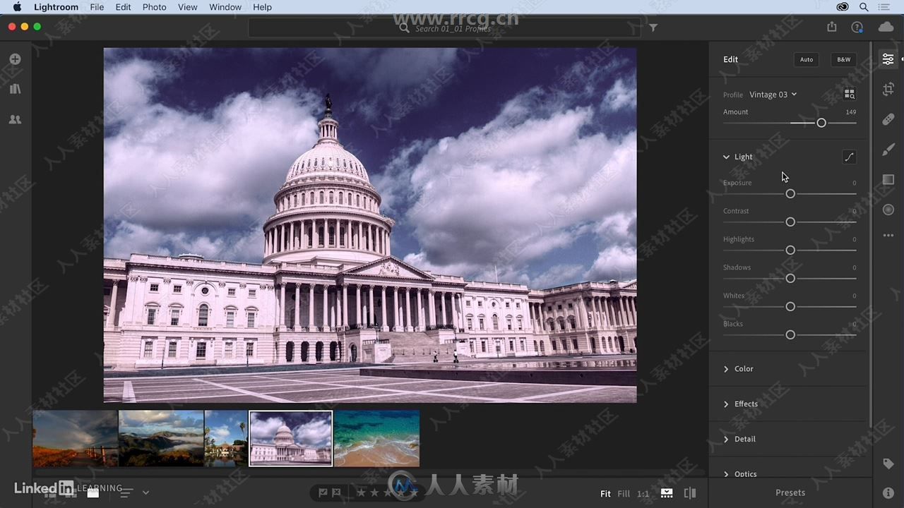 Lightroom专业照片修饰技术训练视频教程