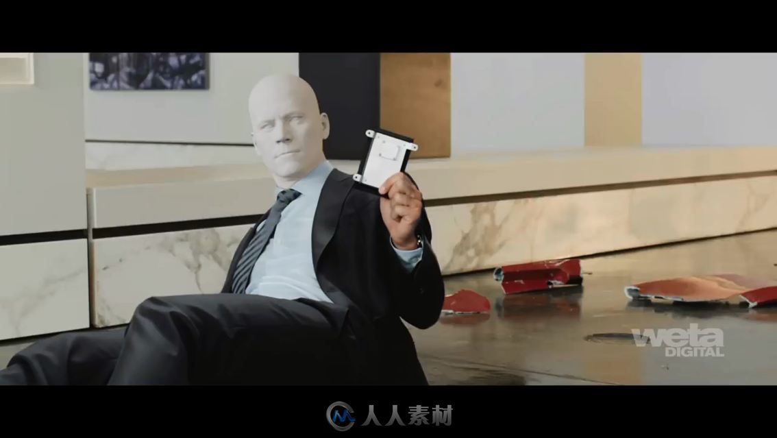 《速度与激情7》男主Brian O'Conner镜头视觉特效解析视频