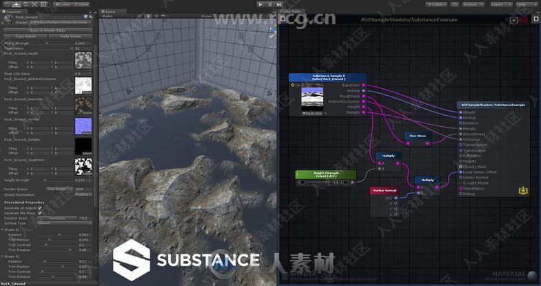 PBR着色器编辑器Unity游戏素材资源