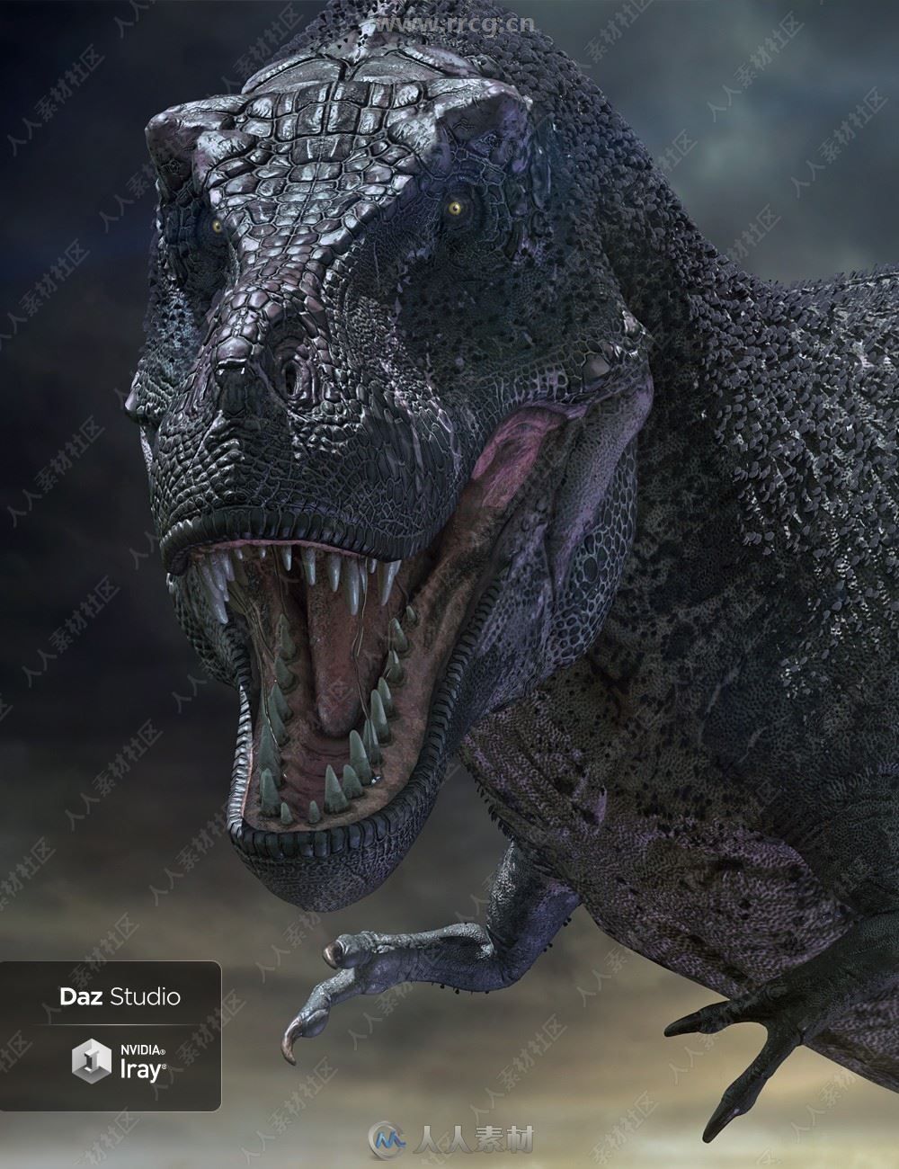 超级霸王龙恐龙3d模型扩展模型合集