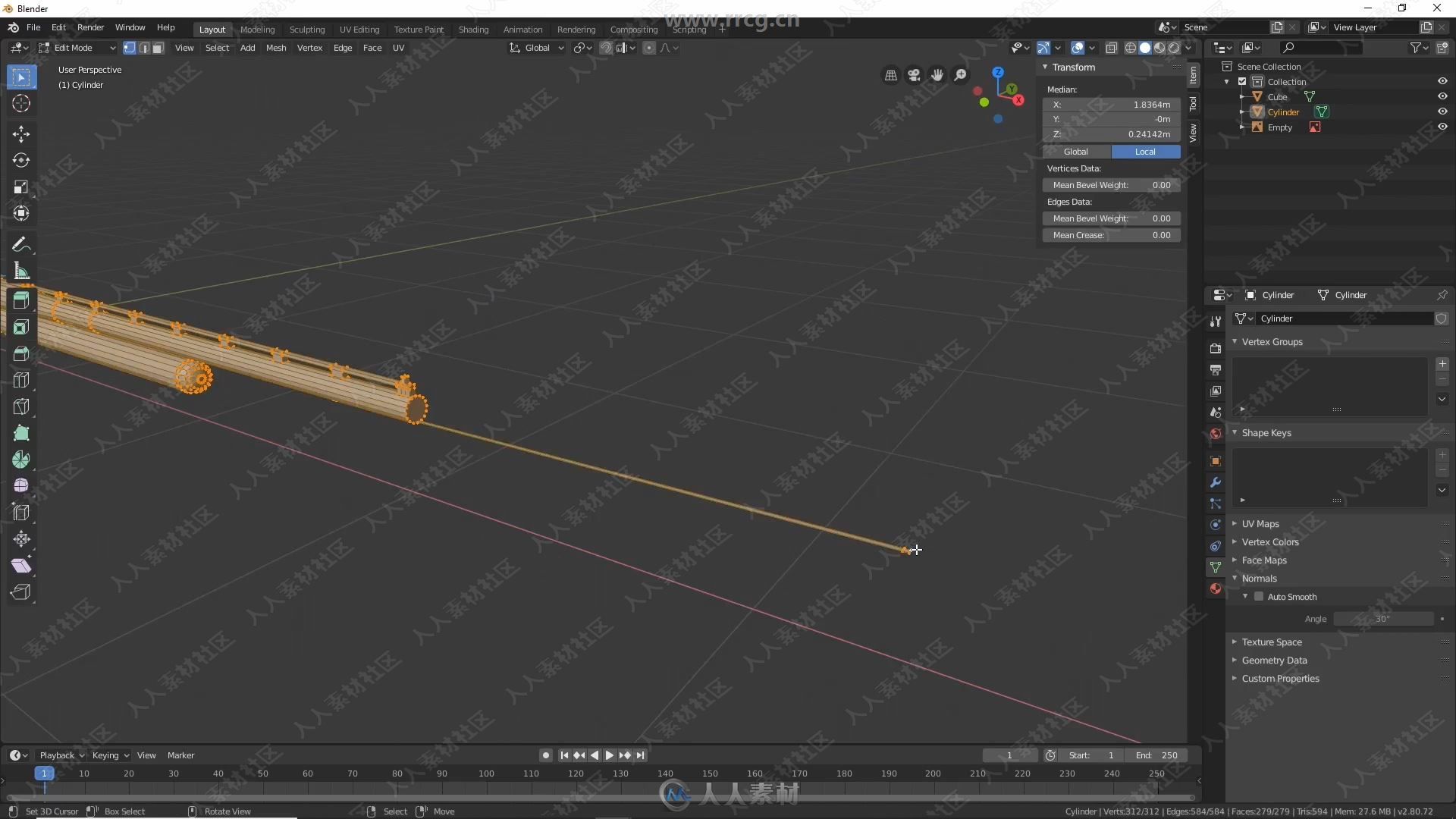 Blender 2.8散弹枪建模实例制作视频教程