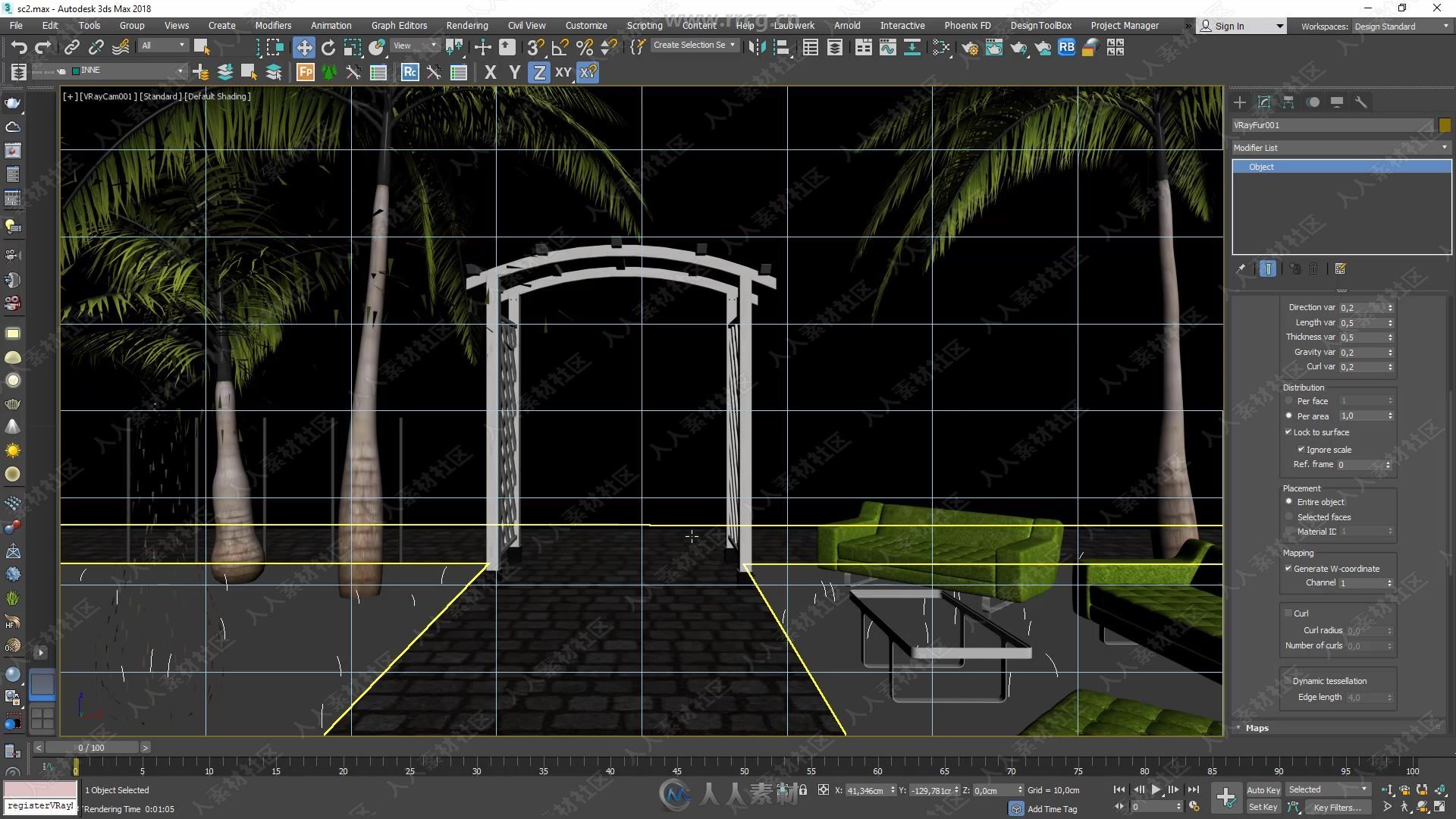 VRay Next可视化渲染标准训练视频教程第六季