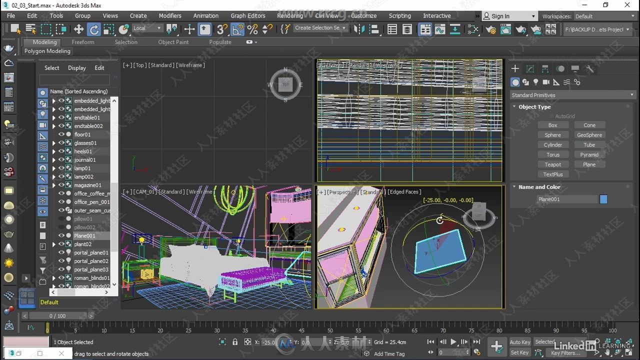 3Dsmax与Vray逼真室内设计渲染技术视频教程