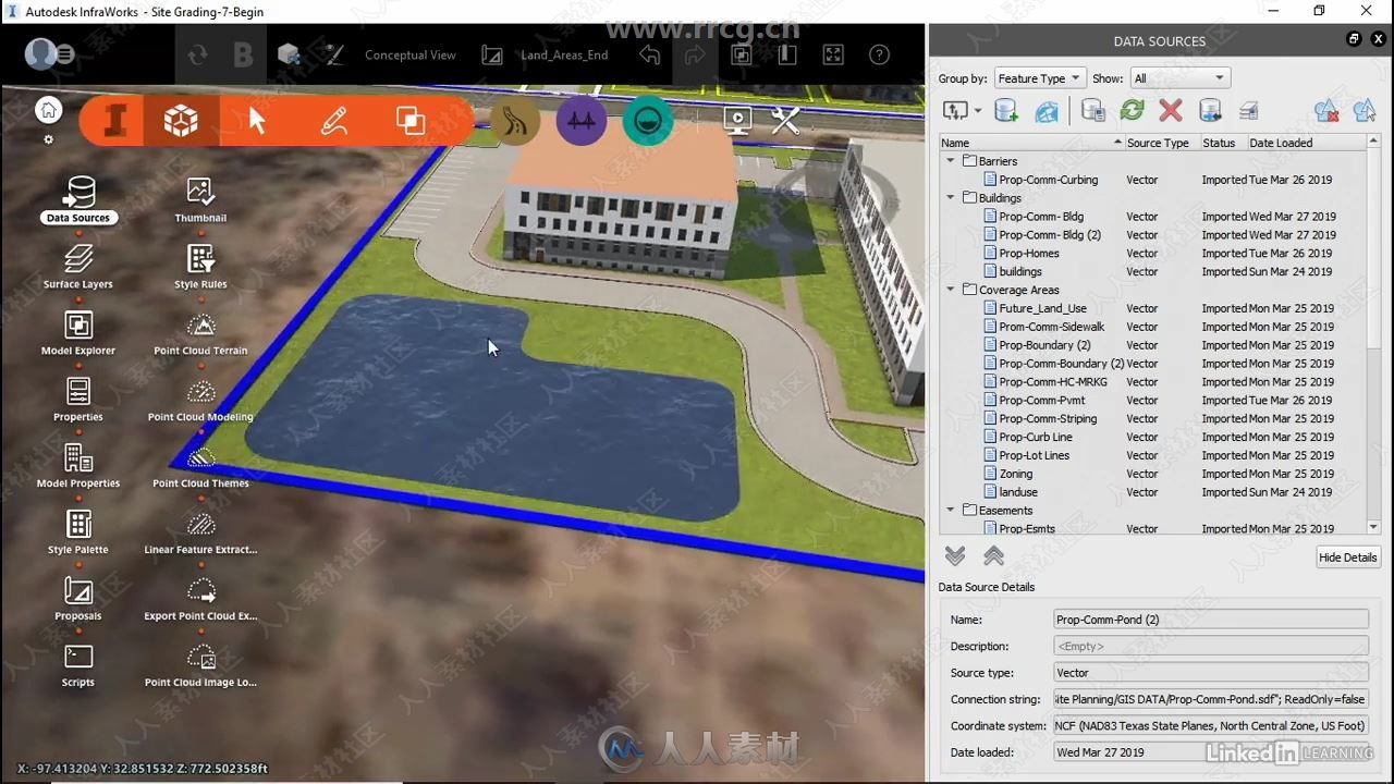 InfraWorks 2020三维设计全面核心训练视频教程