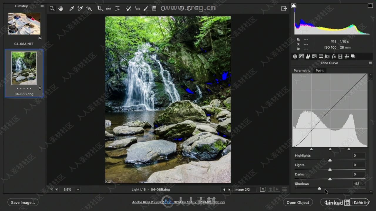 Camera Raw摄影后期照片编辑技术视频教程