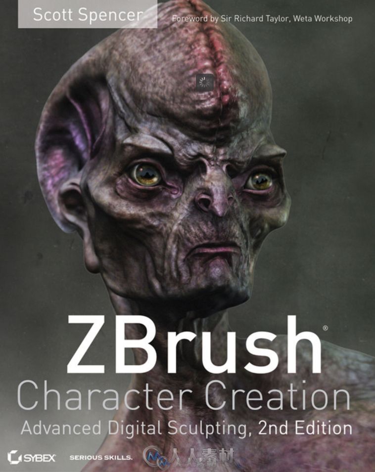 Zbrush 3套 好莱坞顶级cg艺术家书籍