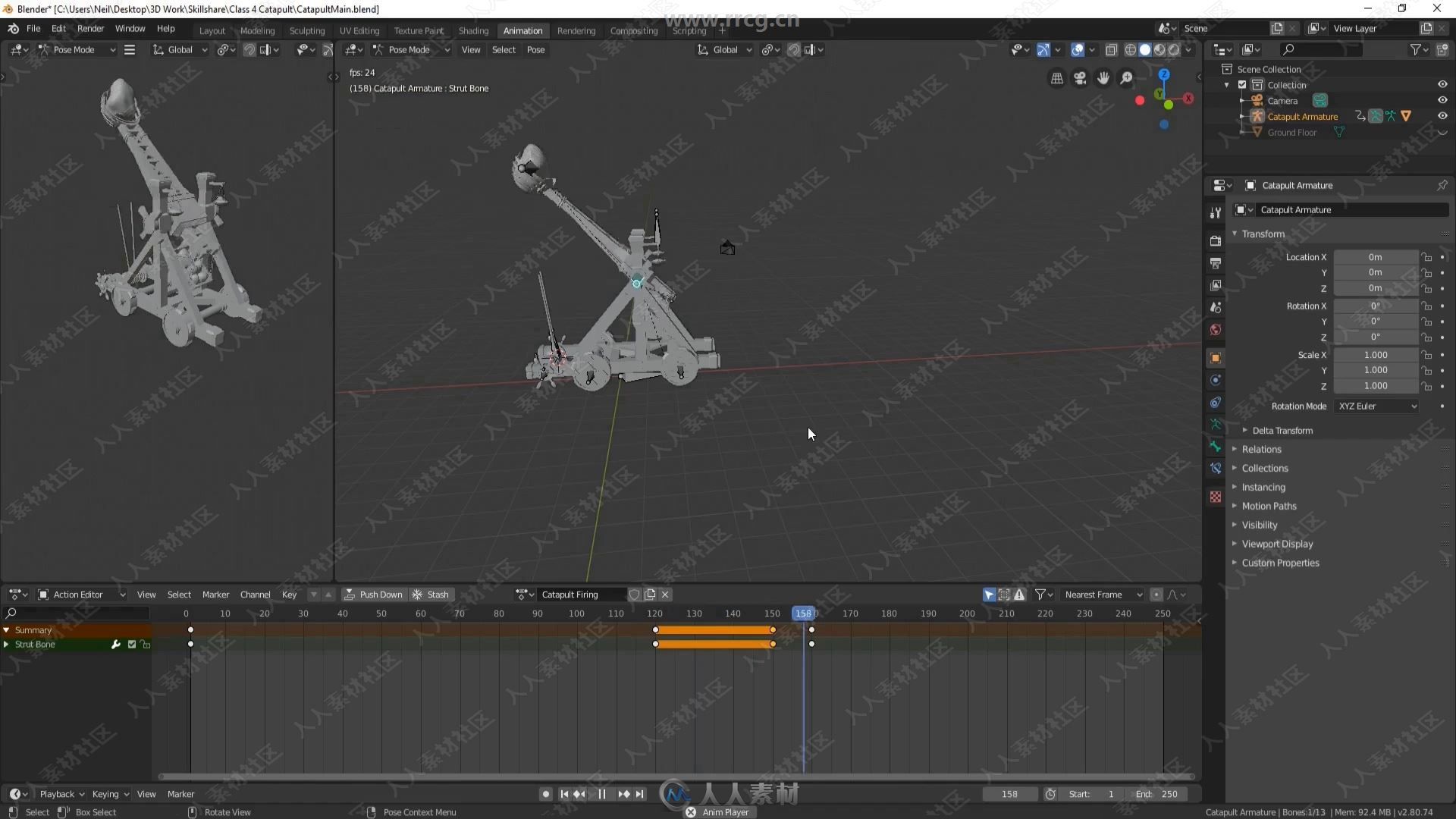 Blender 2.8模型纹理动画完整学习指南视频教程