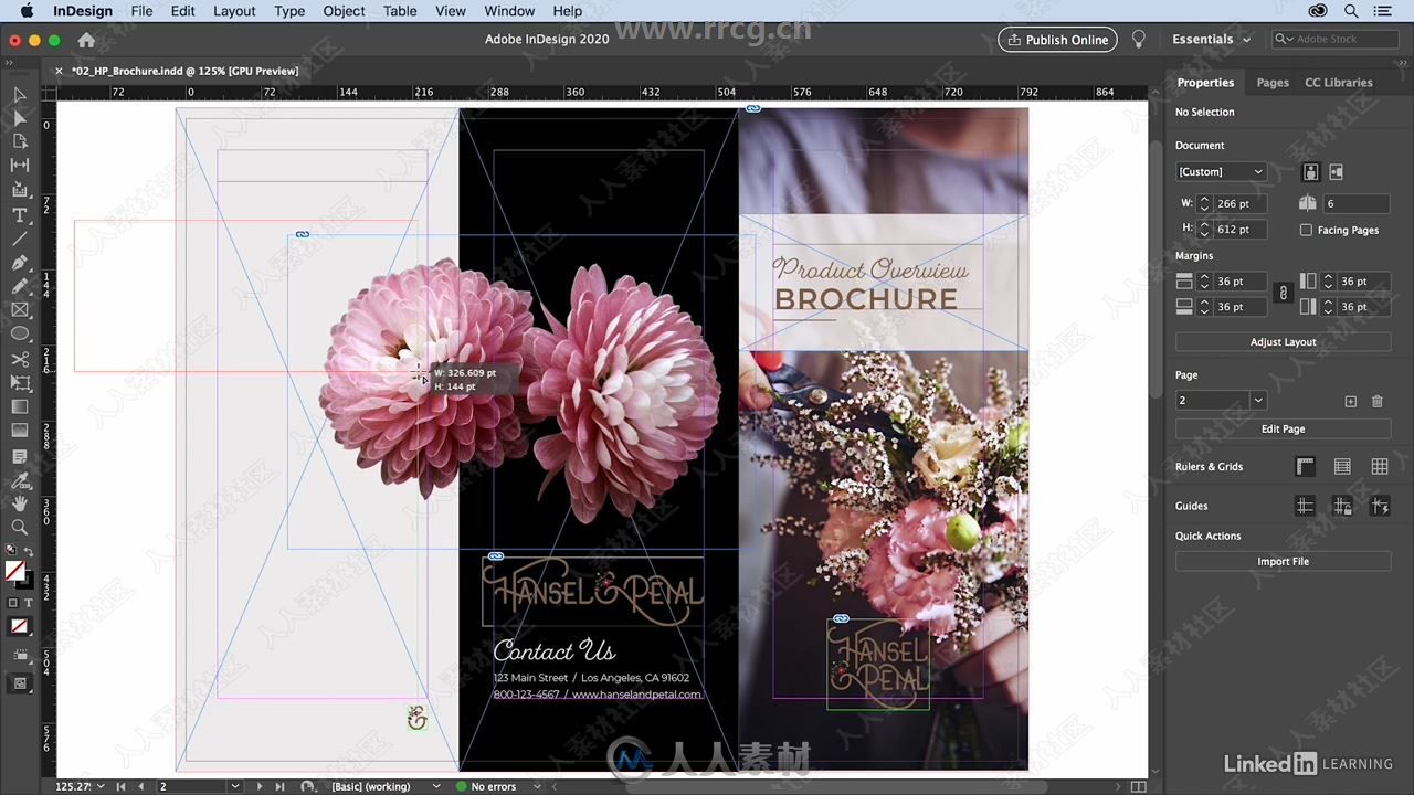 InDesign 2020排版设计基础核心训练视频教程