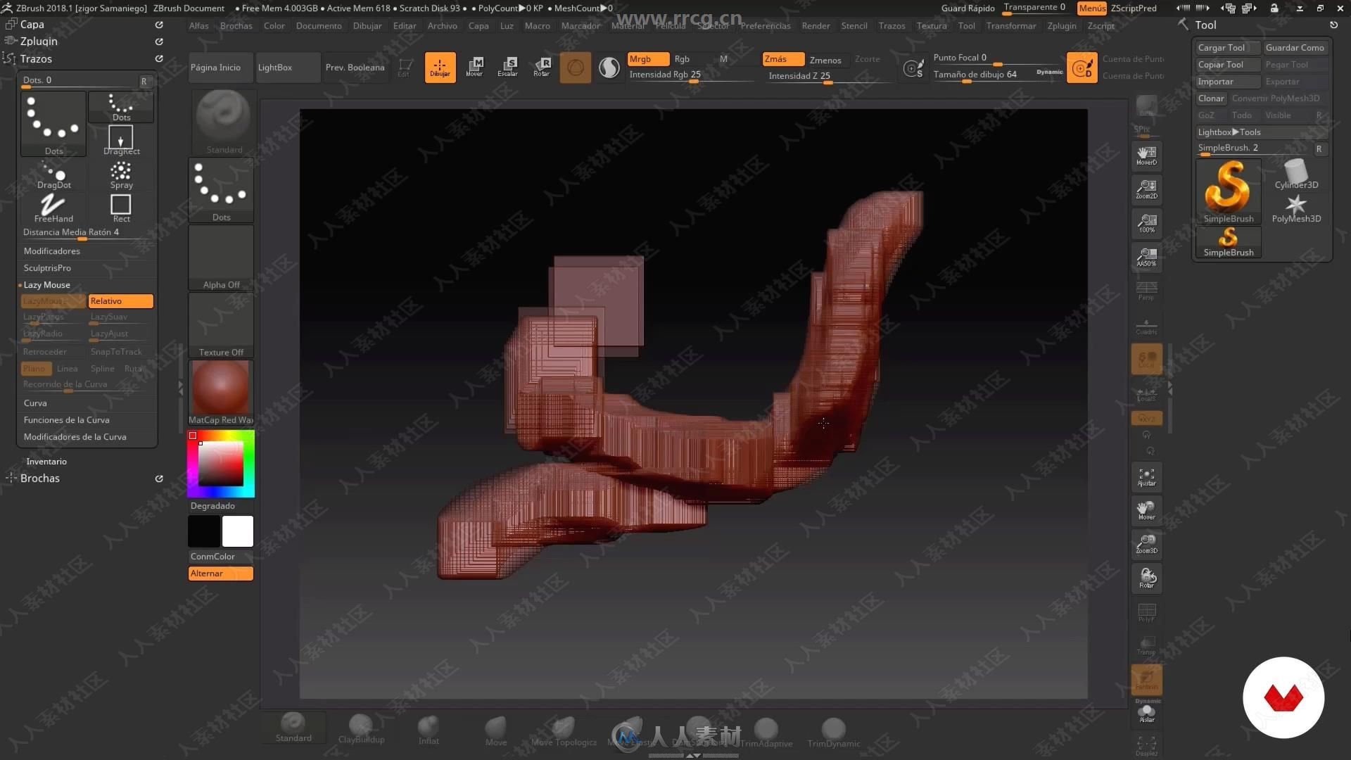 ZBrush与C4D卡通角色实例制作视频教程