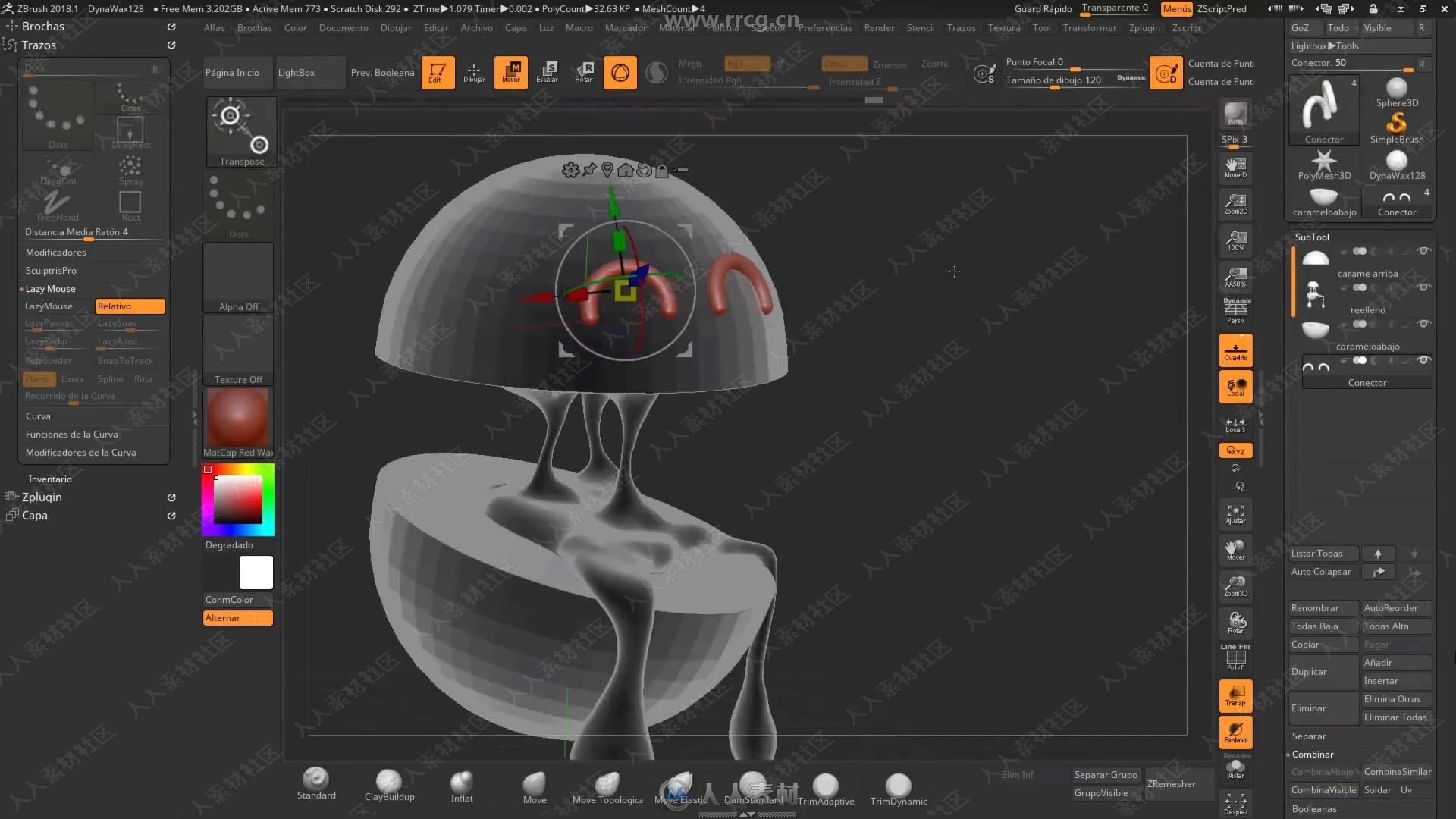 ZBrush与C4D卡通角色实例制作视频教程