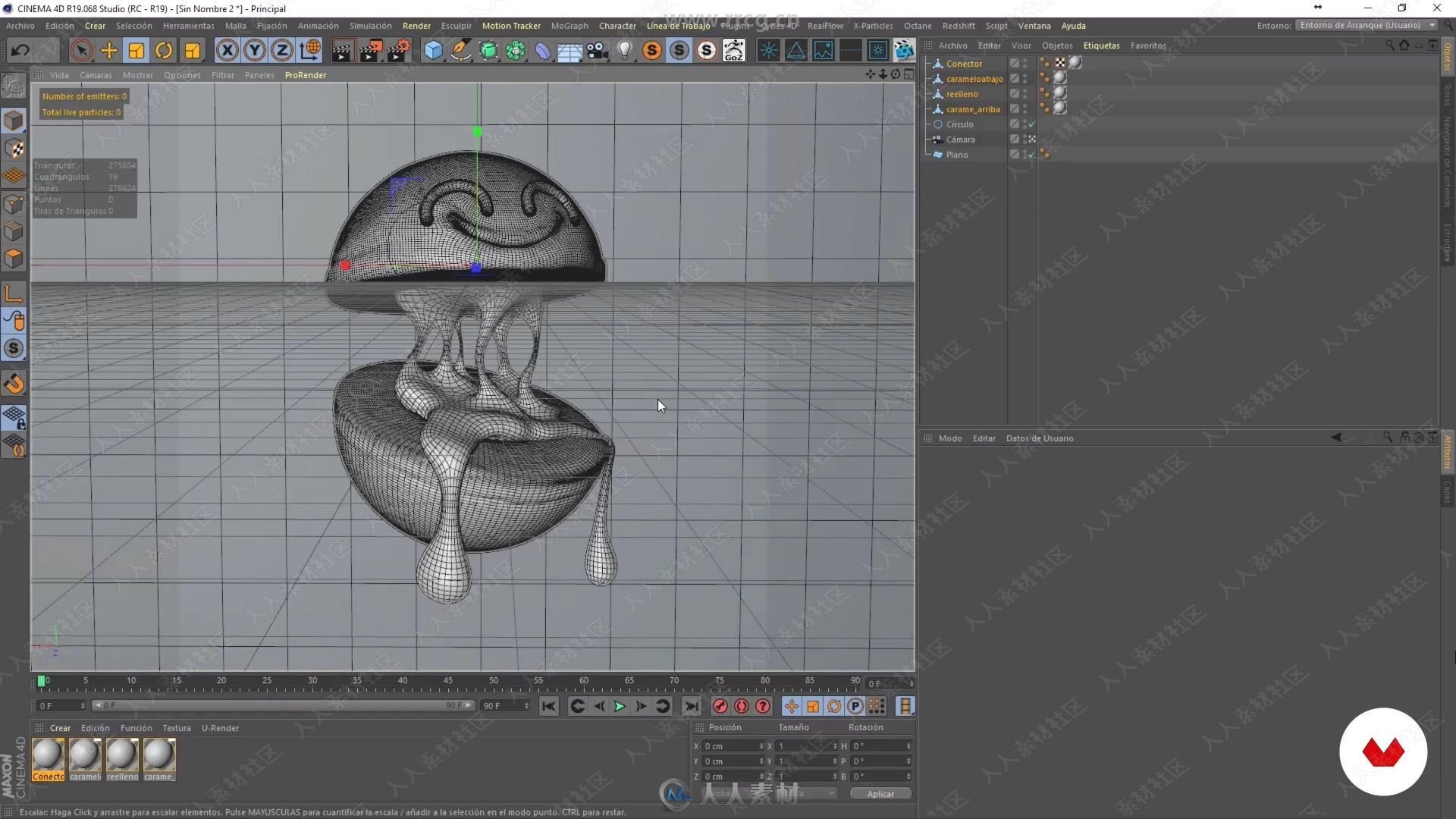 ZBrush与C4D卡通角色实例制作视频教程