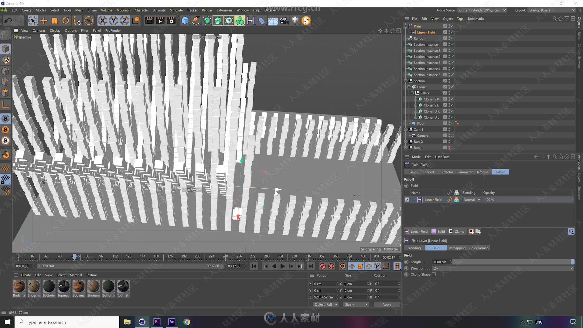 C4D与AE影视级科幻空间实例制作视频教程