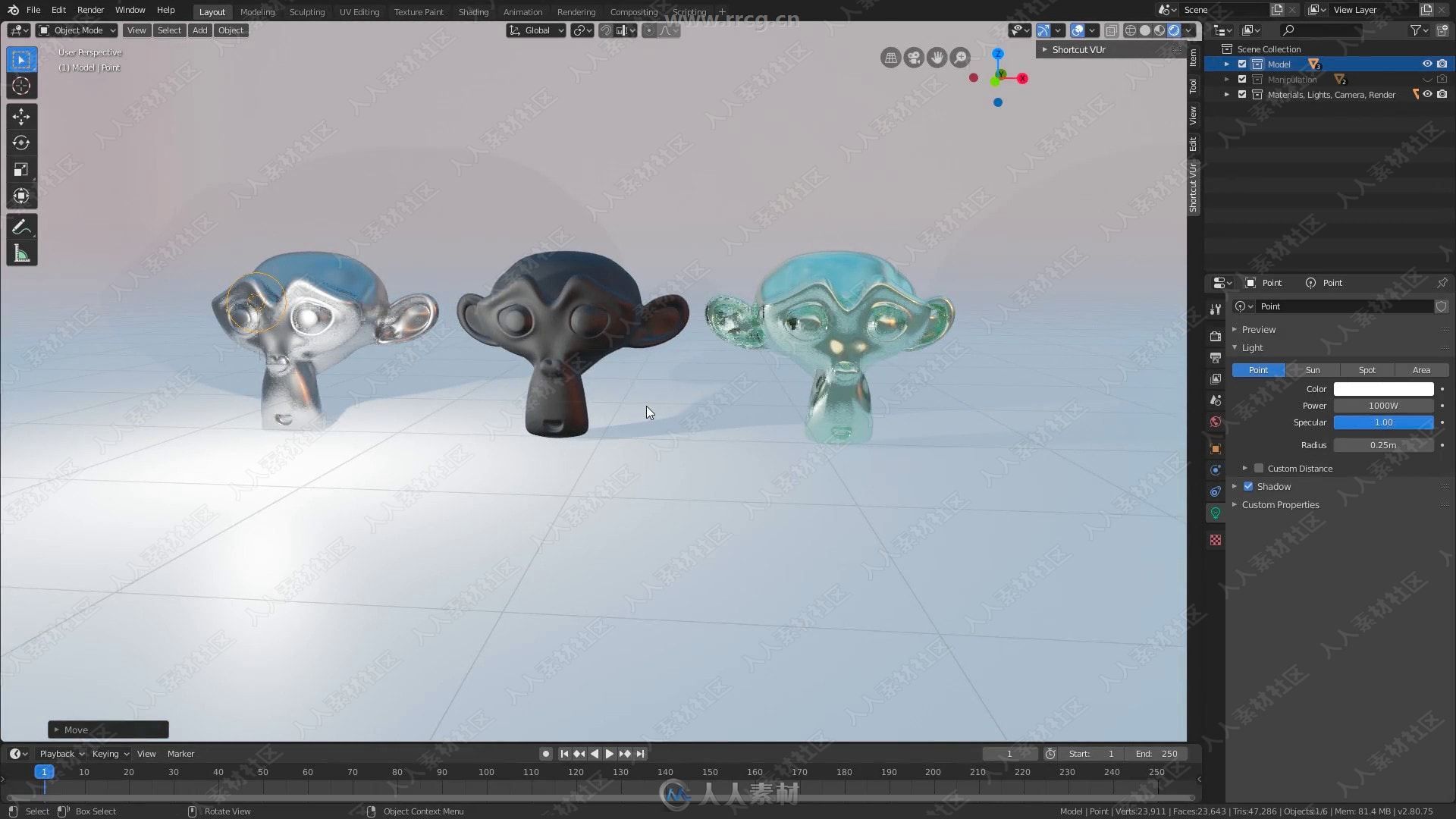 Blender 2.8工作流程全面核心训练视频教程