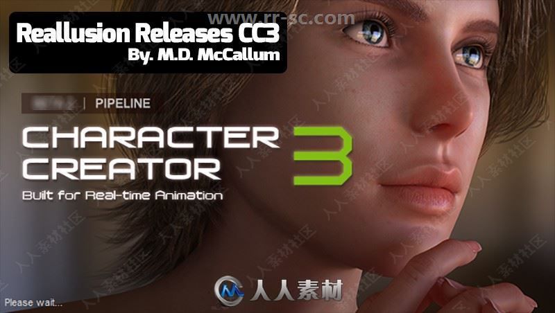 Reallusion Character Creator三维角色模型设计软件V3.2版