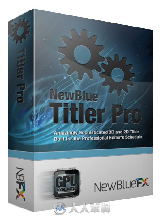 Newblue Titler Pro字幕特效软件V7.0版