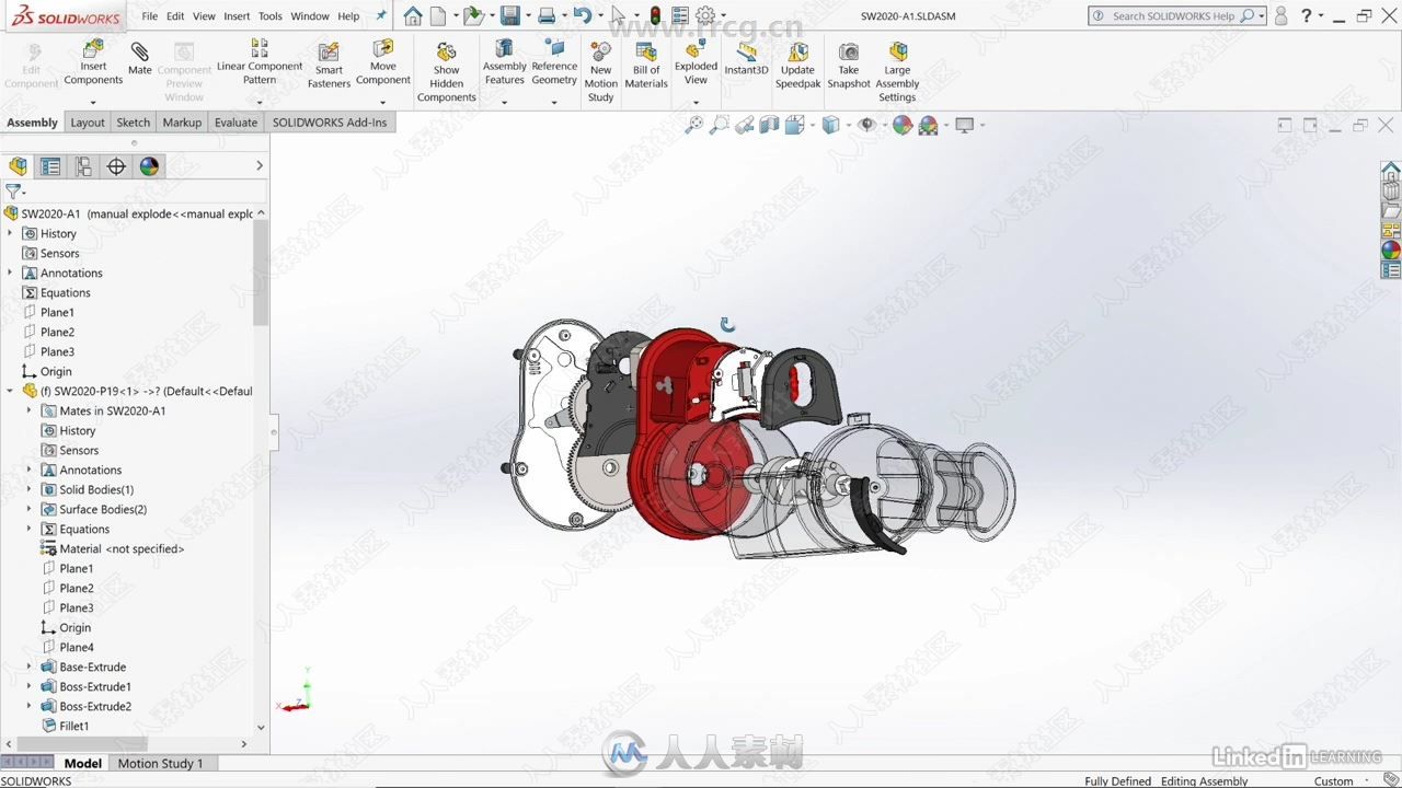 SolidWorks 2020全面核心技术训练视频教程