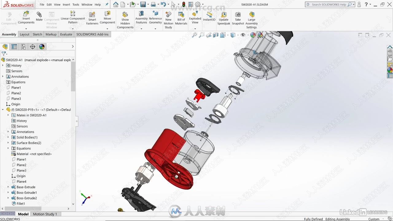 SolidWorks 2020全面核心技术训练视频教程