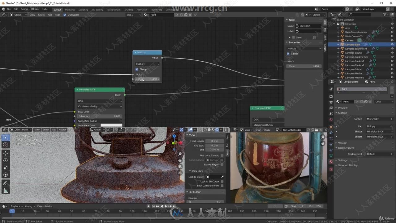 Blender 2.8材质纹理制作全流程视频教程