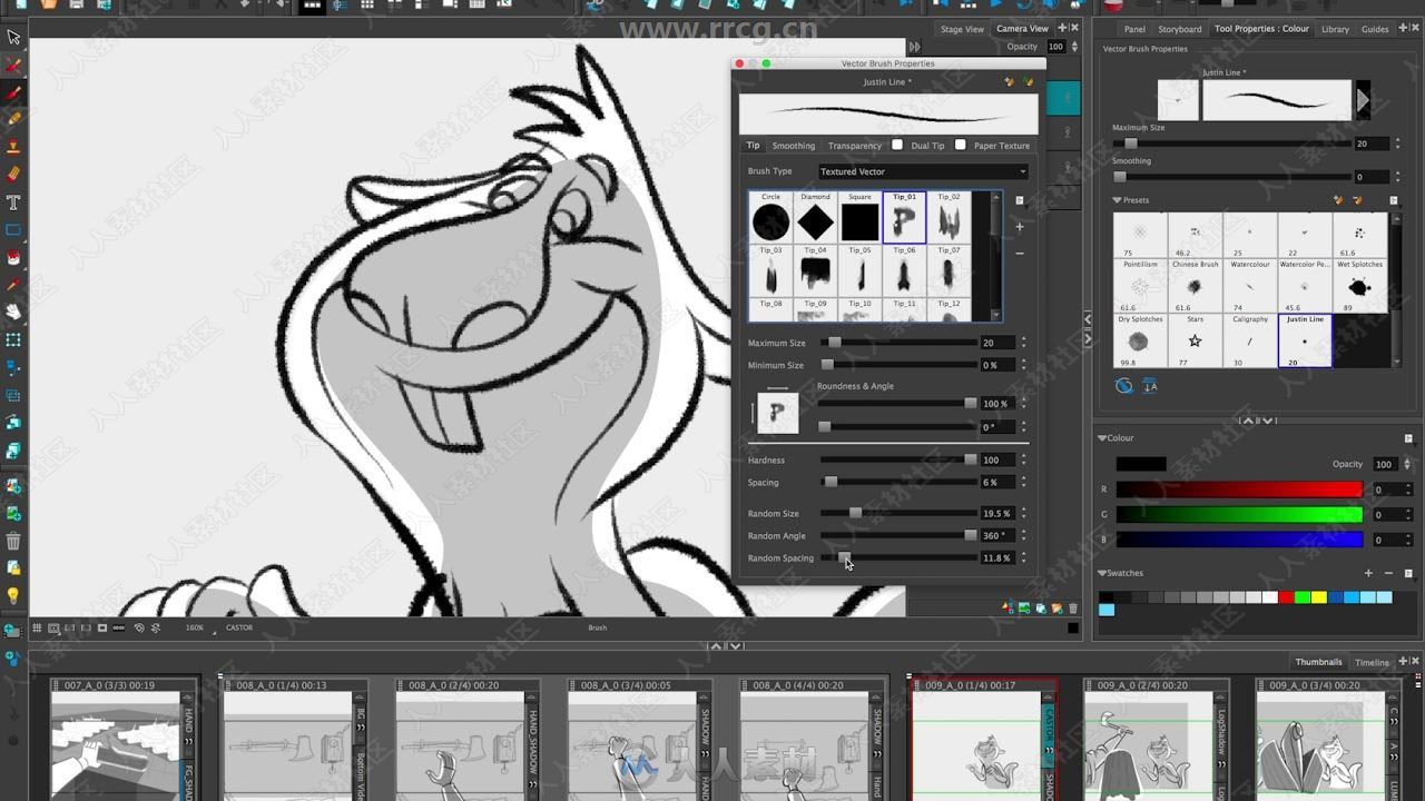 ToonBoom Storyboard Pro 7分镜头故事板软件V17.10.0版