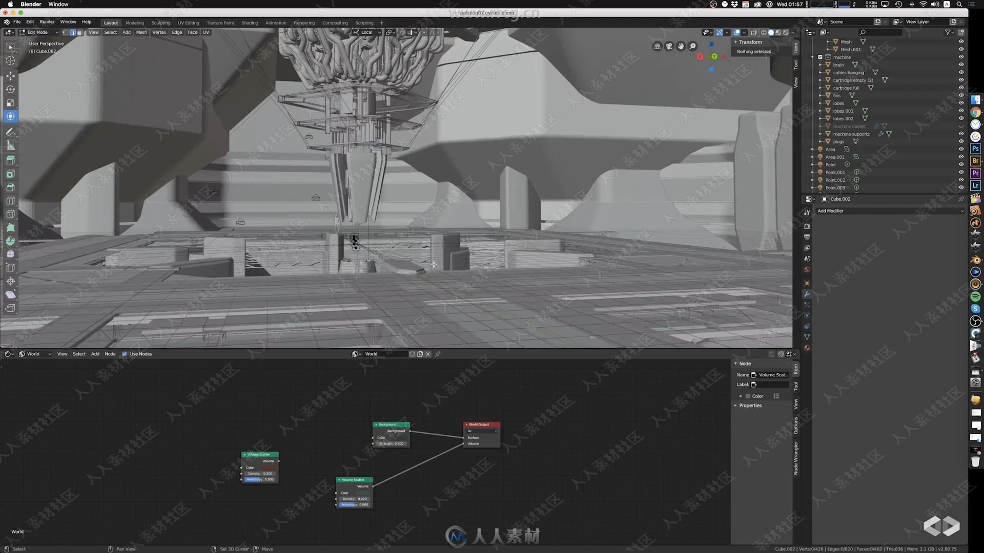 Blender与Octane照明与渲染工作流程视频教程