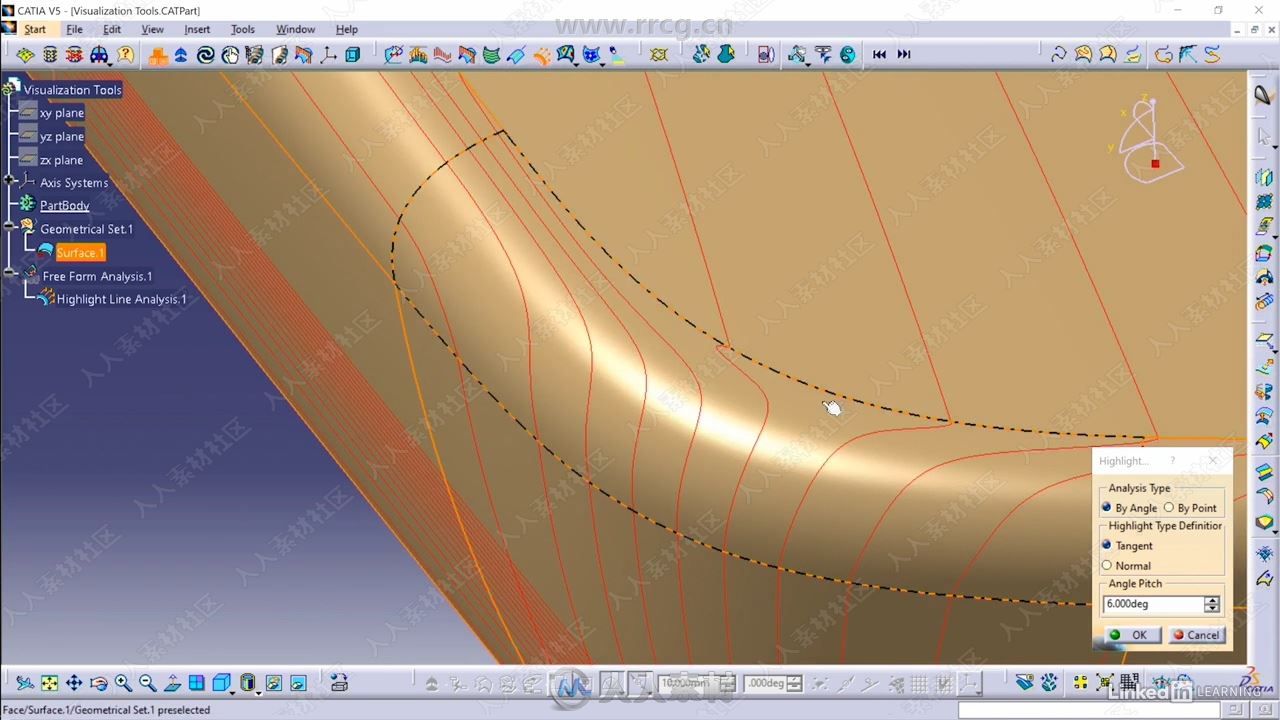 CATIA V5曲面建模技术训练视频教程