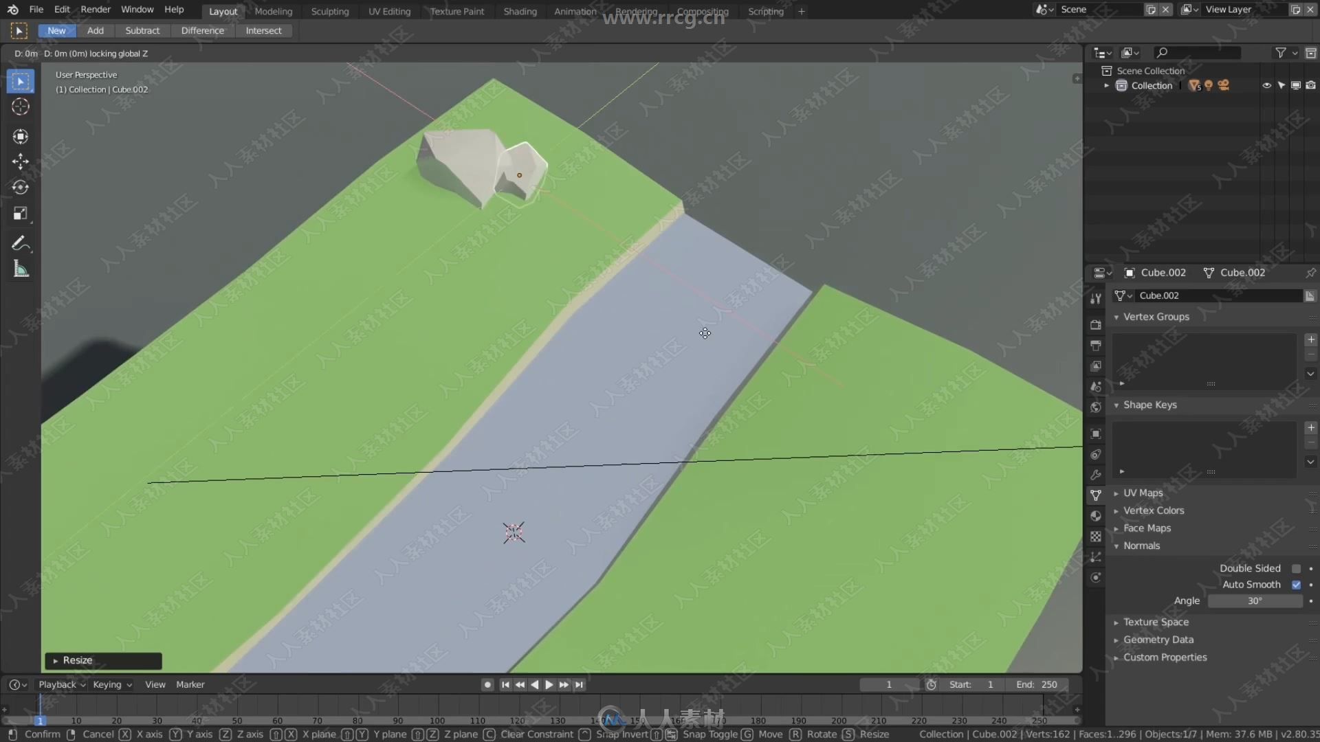 Blender等距场景建模实例制作视频教程