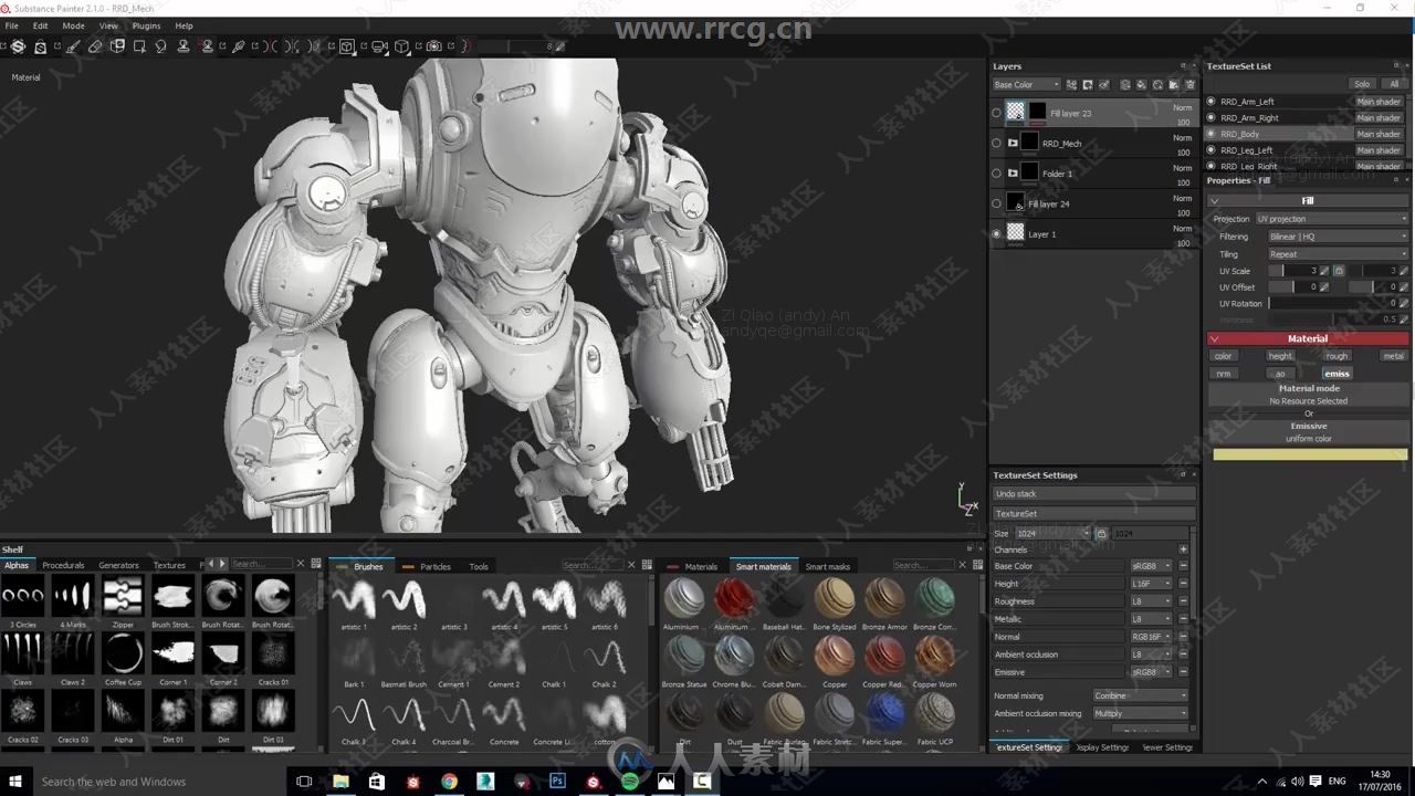 Substance Painter与Designer纹理制作流程大师级视频教程