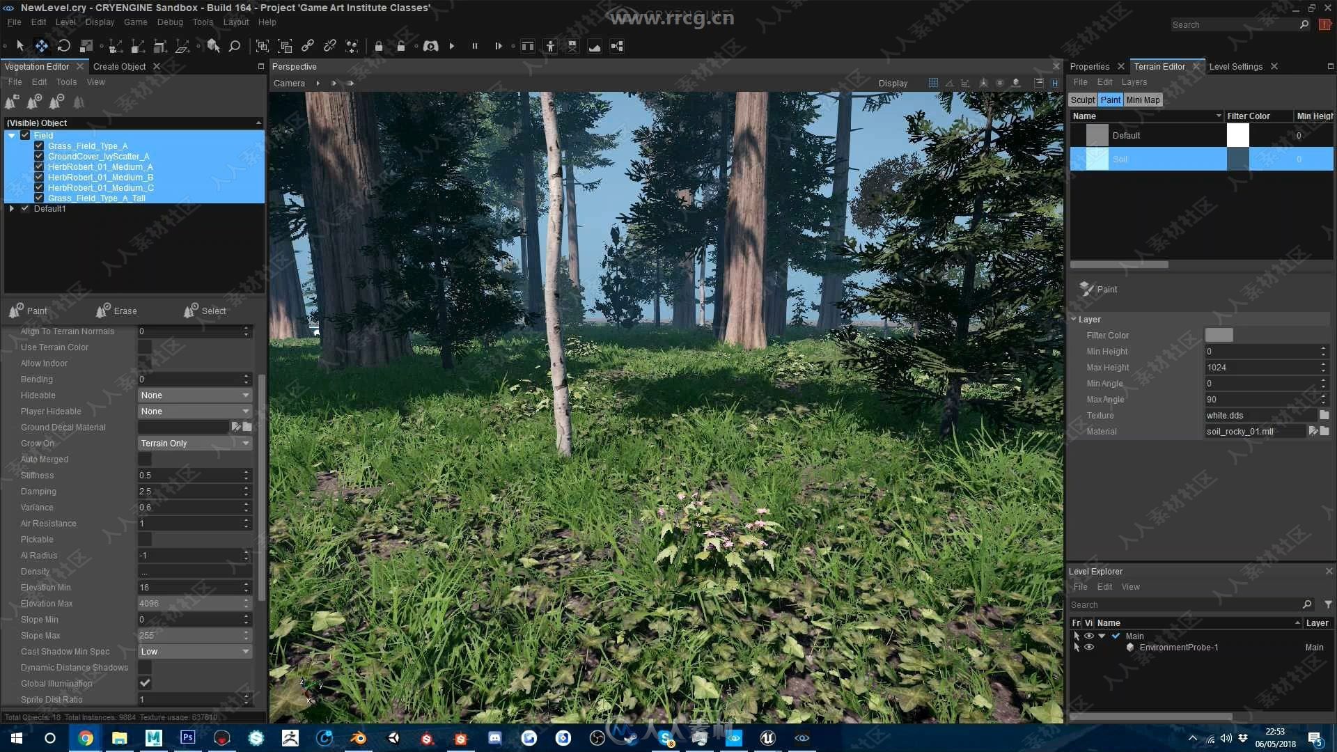 CryEngine 5游戏环境与关卡设计大师级视频教程