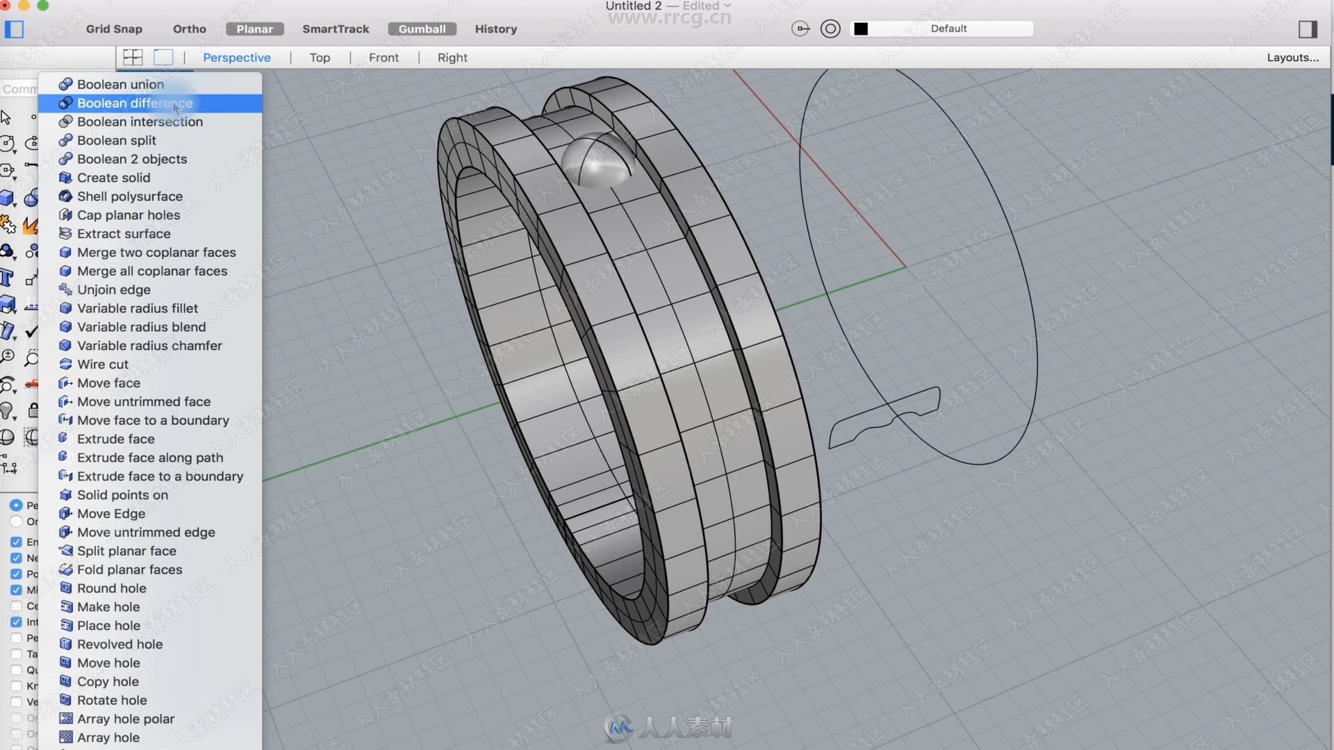 Rhino与Zbrush珠宝建模工作流程视频教程