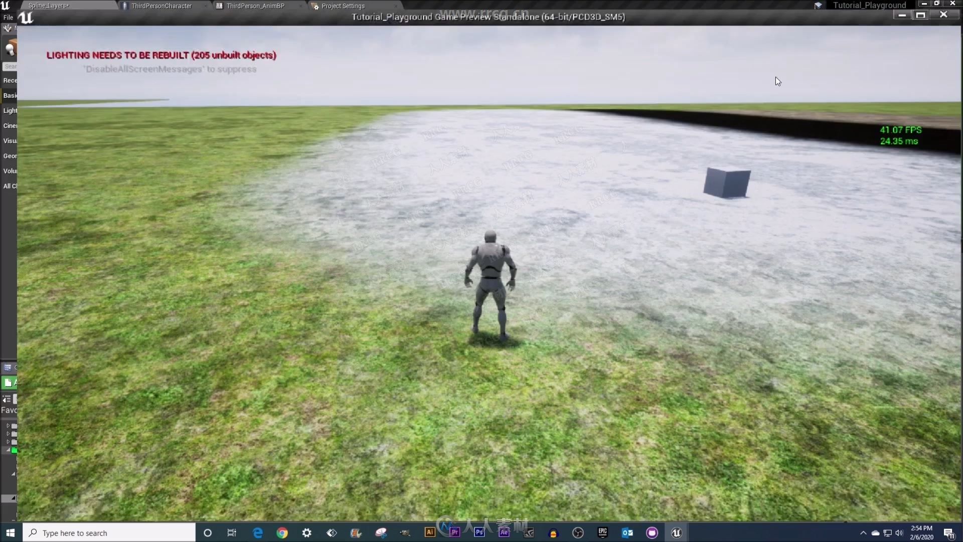 UE4游戏自然景观设计专业训练视频教程