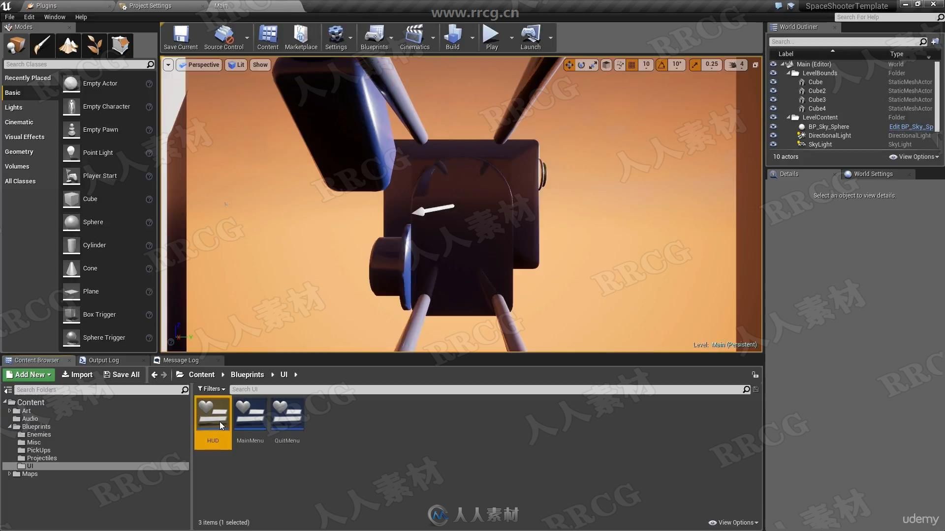 UE4游戏原型设计完整指南视频教程