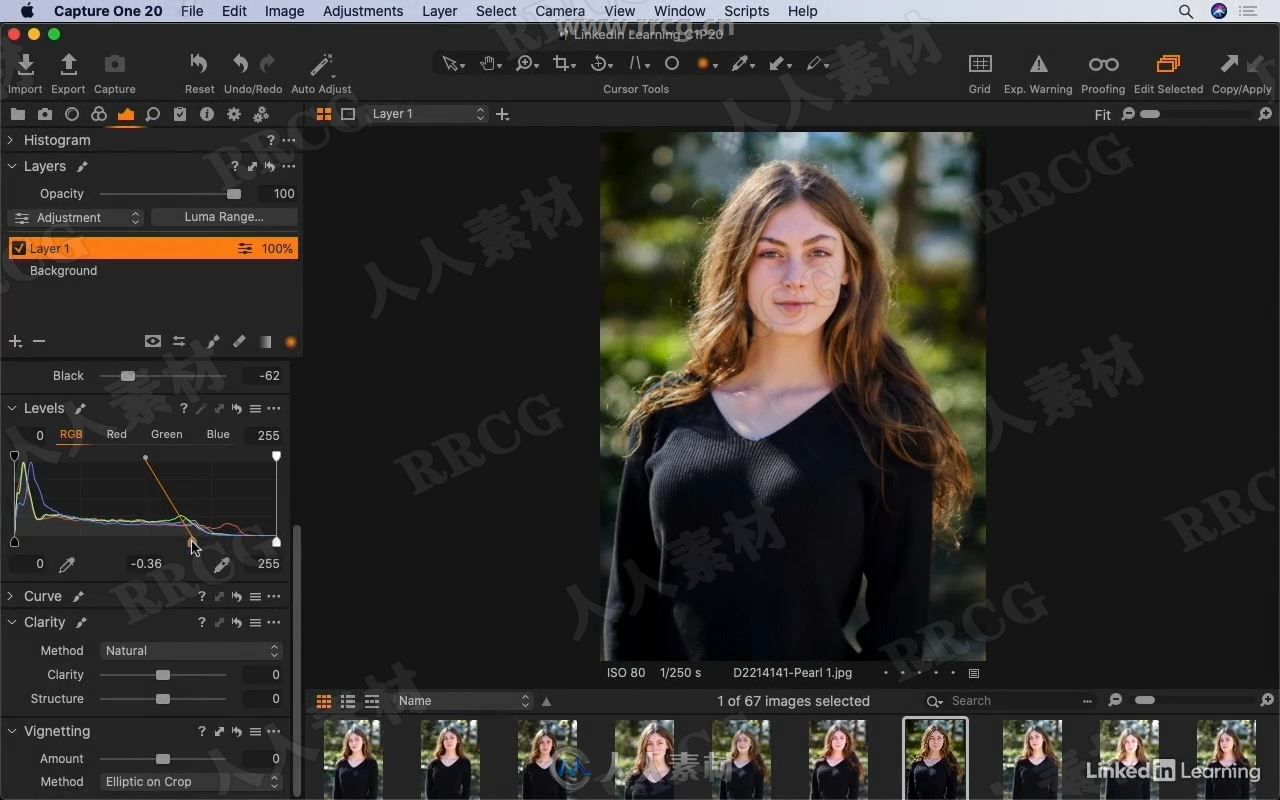 Capture One Pro 20照片编辑与管理核心技能训练视频教程