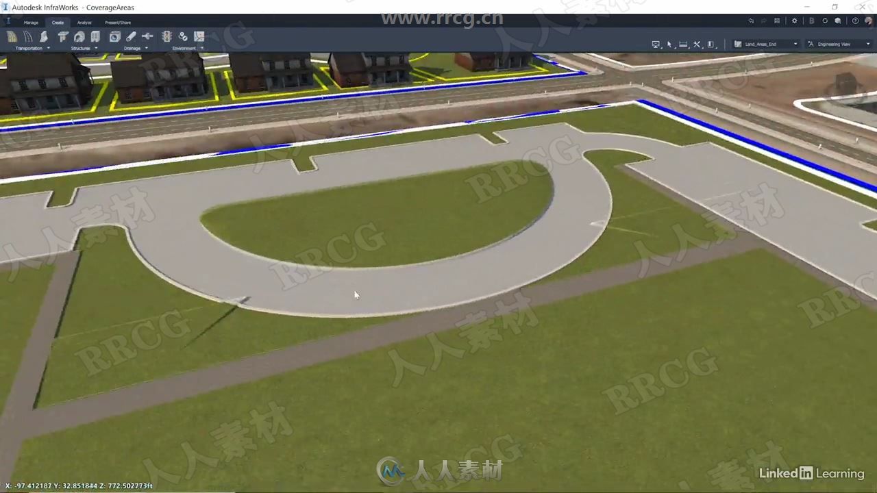 InfraWorks 2021三维设计全面核心训练视频教程