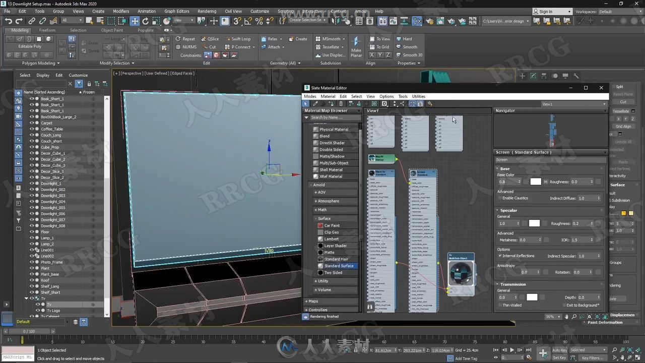 3dsMax 2020室内设计初学者入门训练视频教程