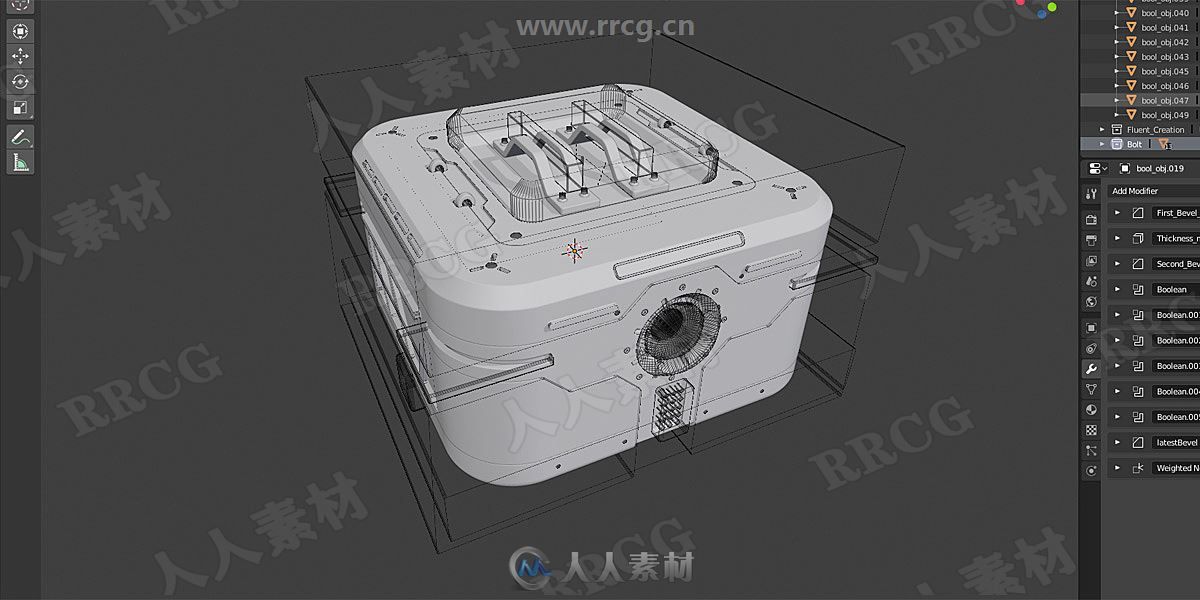 Fluent Power Trip高效建模工具blender插件V1.3版