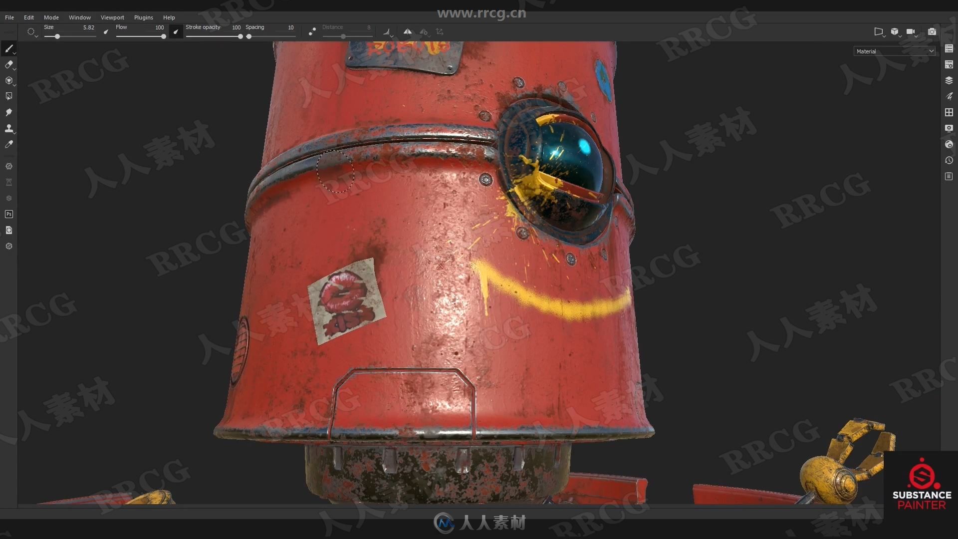 Substance Painter PBR纹理核心工作流程频教程第二季