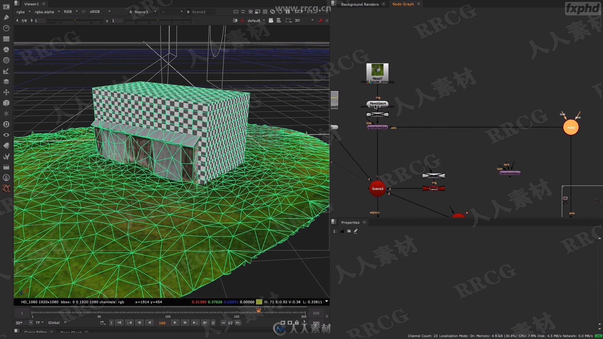 Nuke与Metashape 3D摄影测量合成技术视频教程