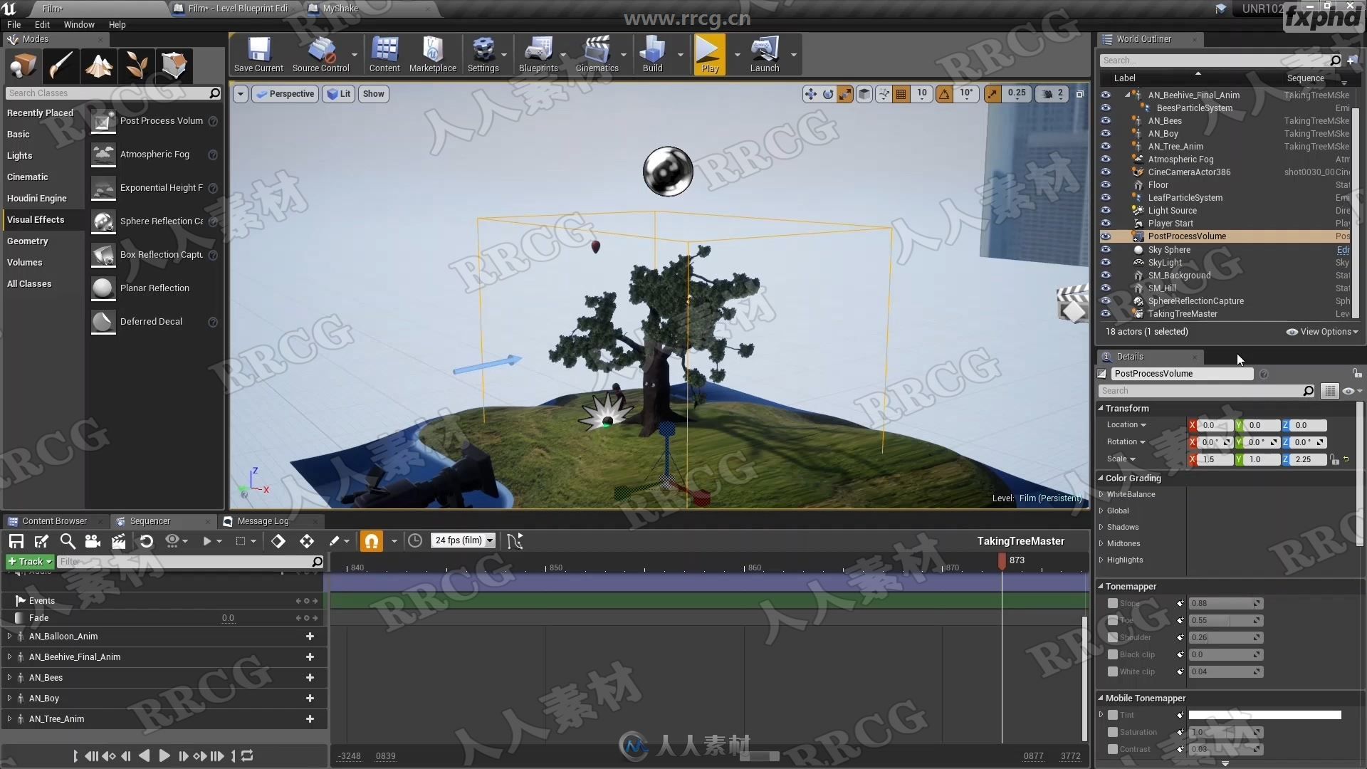 UE4影视级线性叙事实例制作训练视频教程