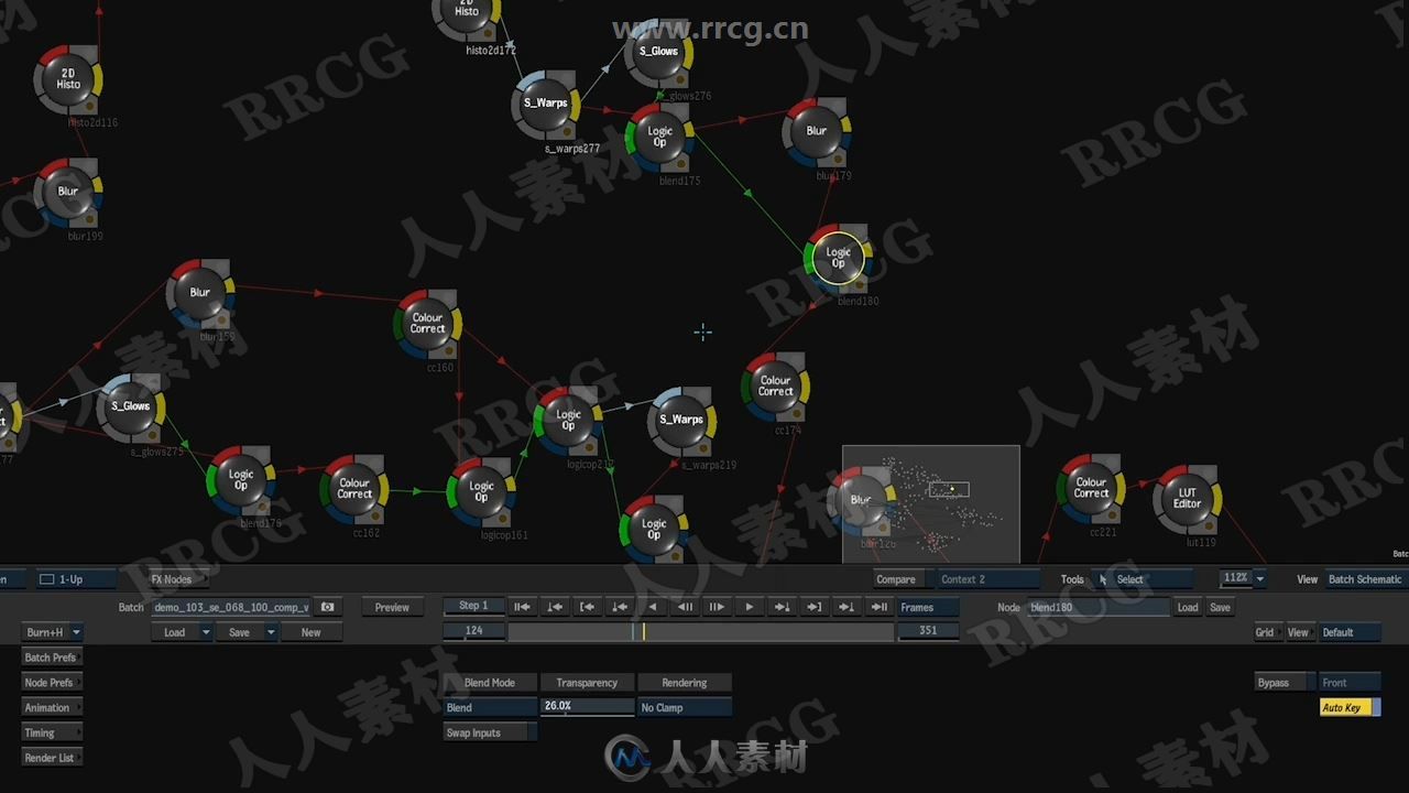 Flame光线耀斑后期合成技术训练视频教程