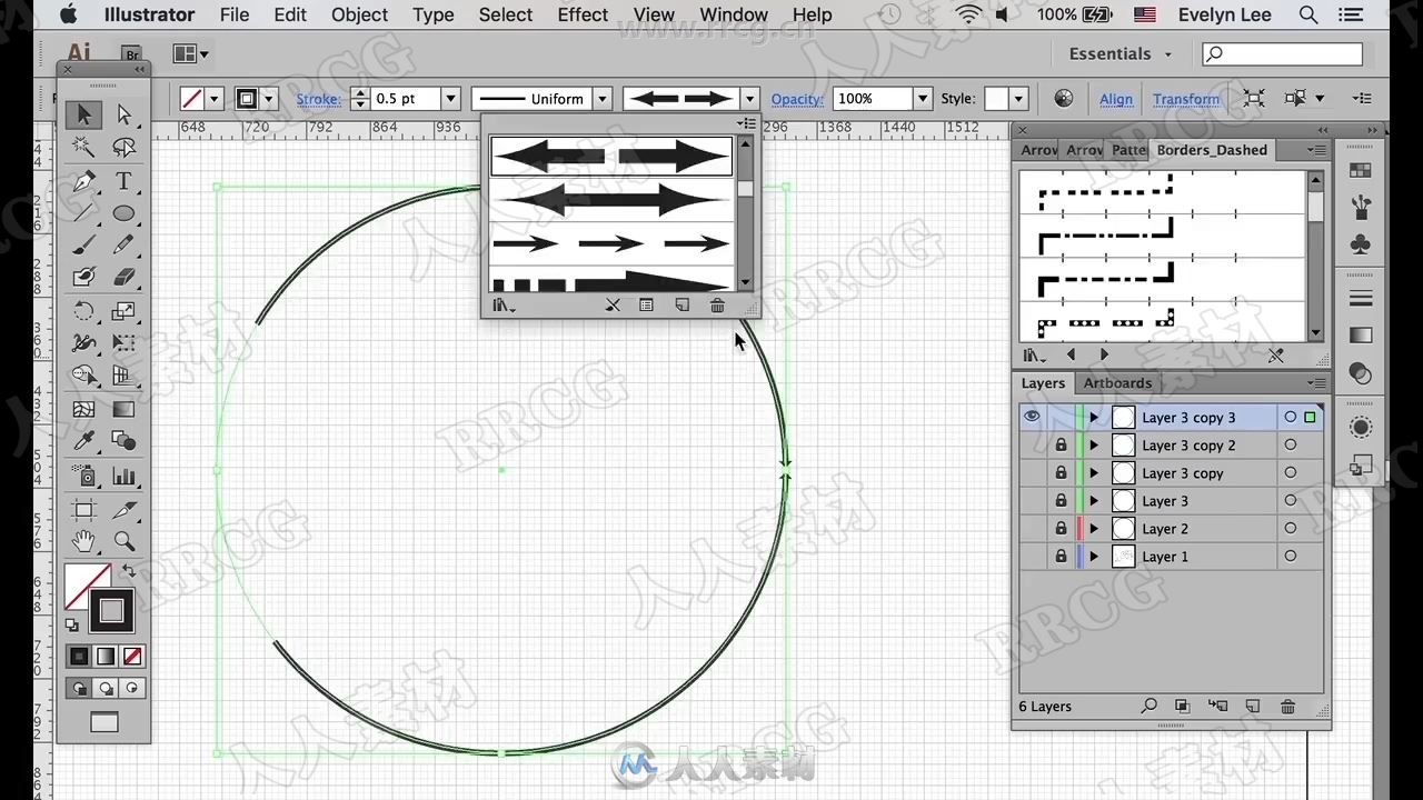 AE与AI平视HUD界面动画实例制作视频教程