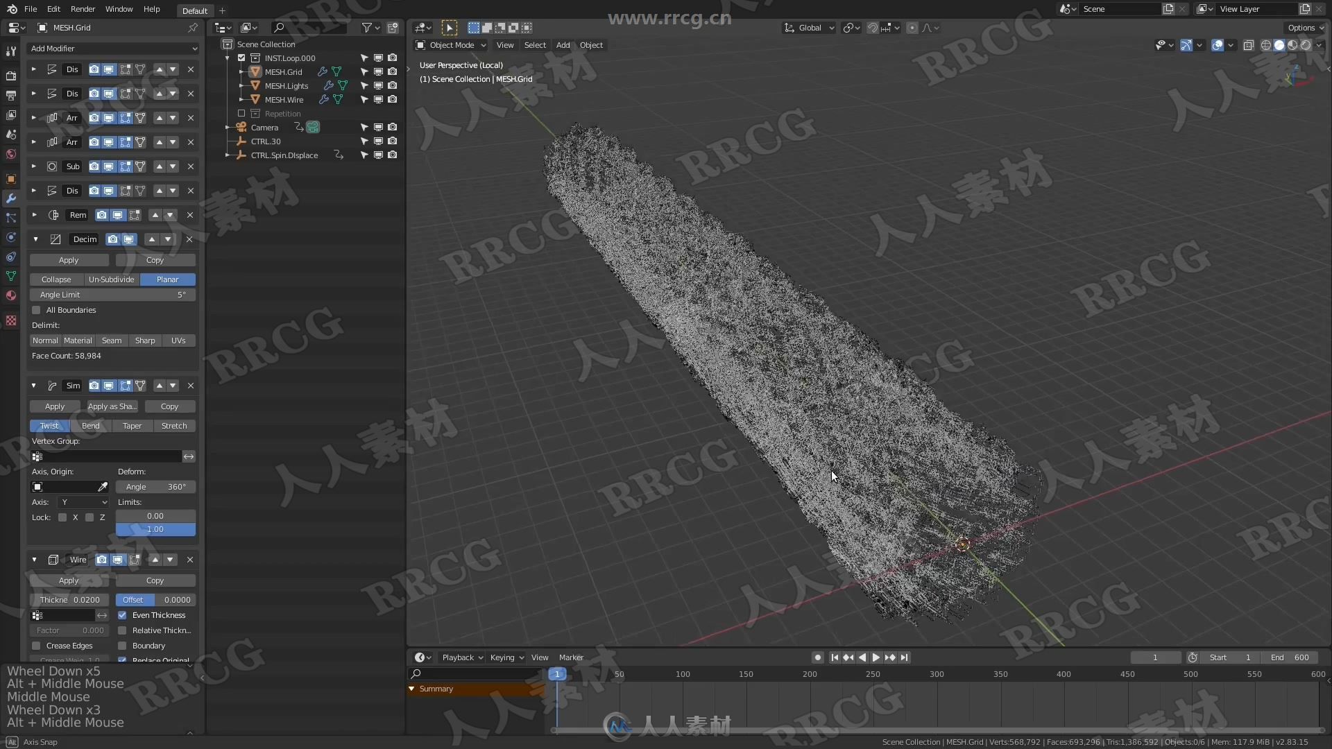 Blender概念设计MG图形动画制作大师级视频教程