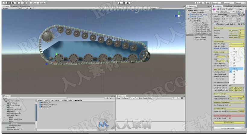 真实感3D版坦克攻击躲避战斗完整系统Unity游戏素材资源V3.2