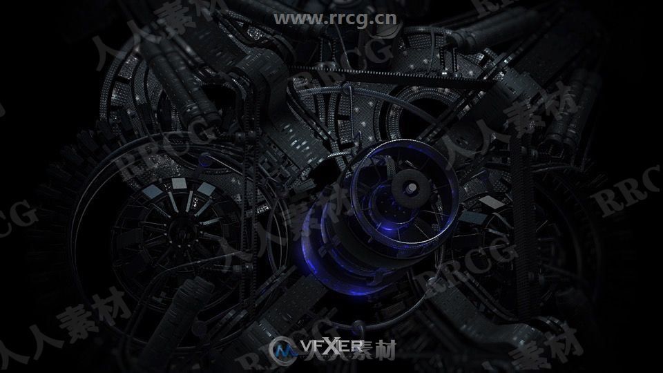 100组E3D超酷科幻重金属材质合集