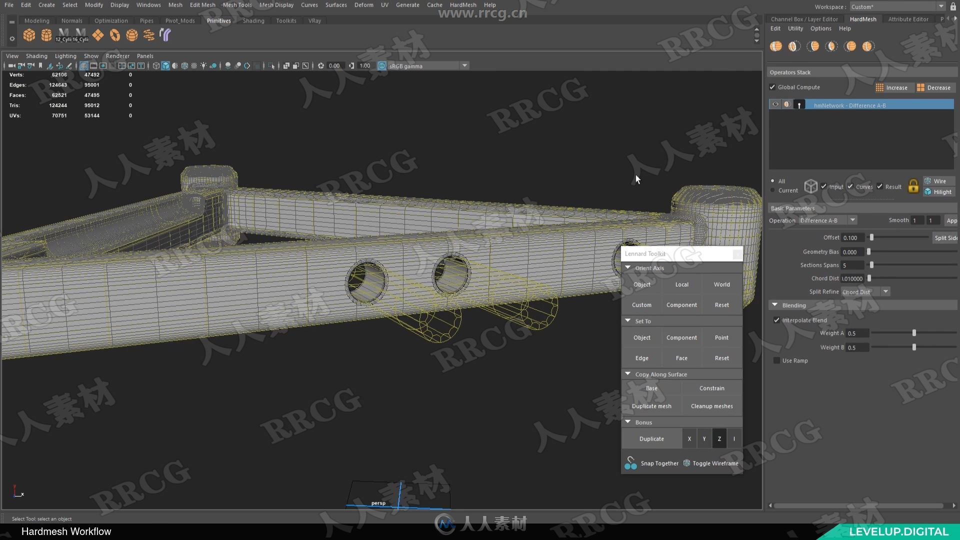 超精细机械狗建模与纹理设计完整制作流程视频教程