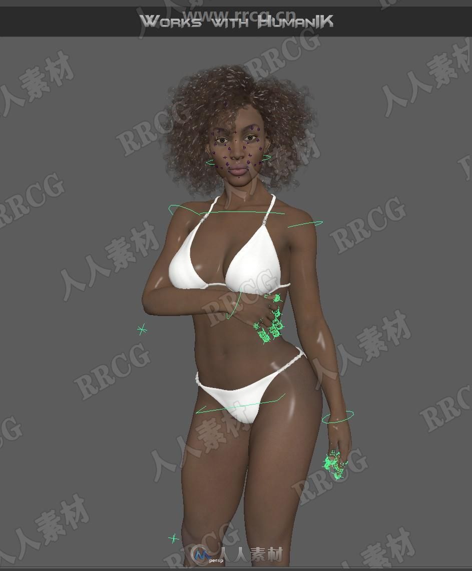 Maya导入DAZ3D中姿势造型预设库