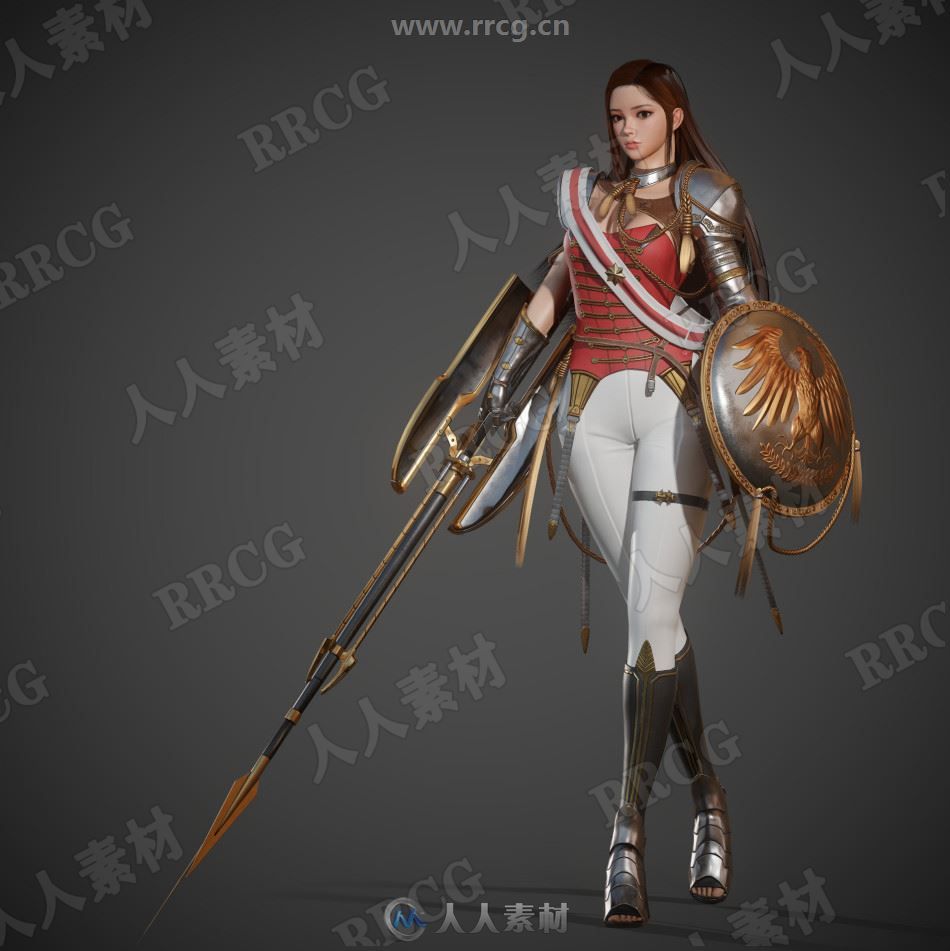 魔幻武侠风3D人物游戏角色原画集