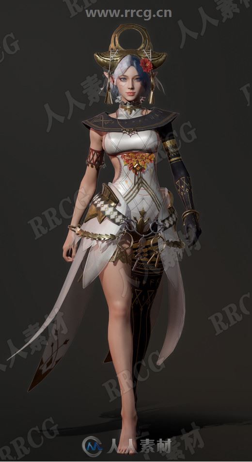 魔幻武侠风3D人物游戏角色原画集