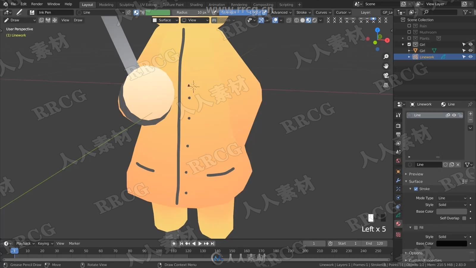 Blender从插画到建模动画全流程训练视频教程