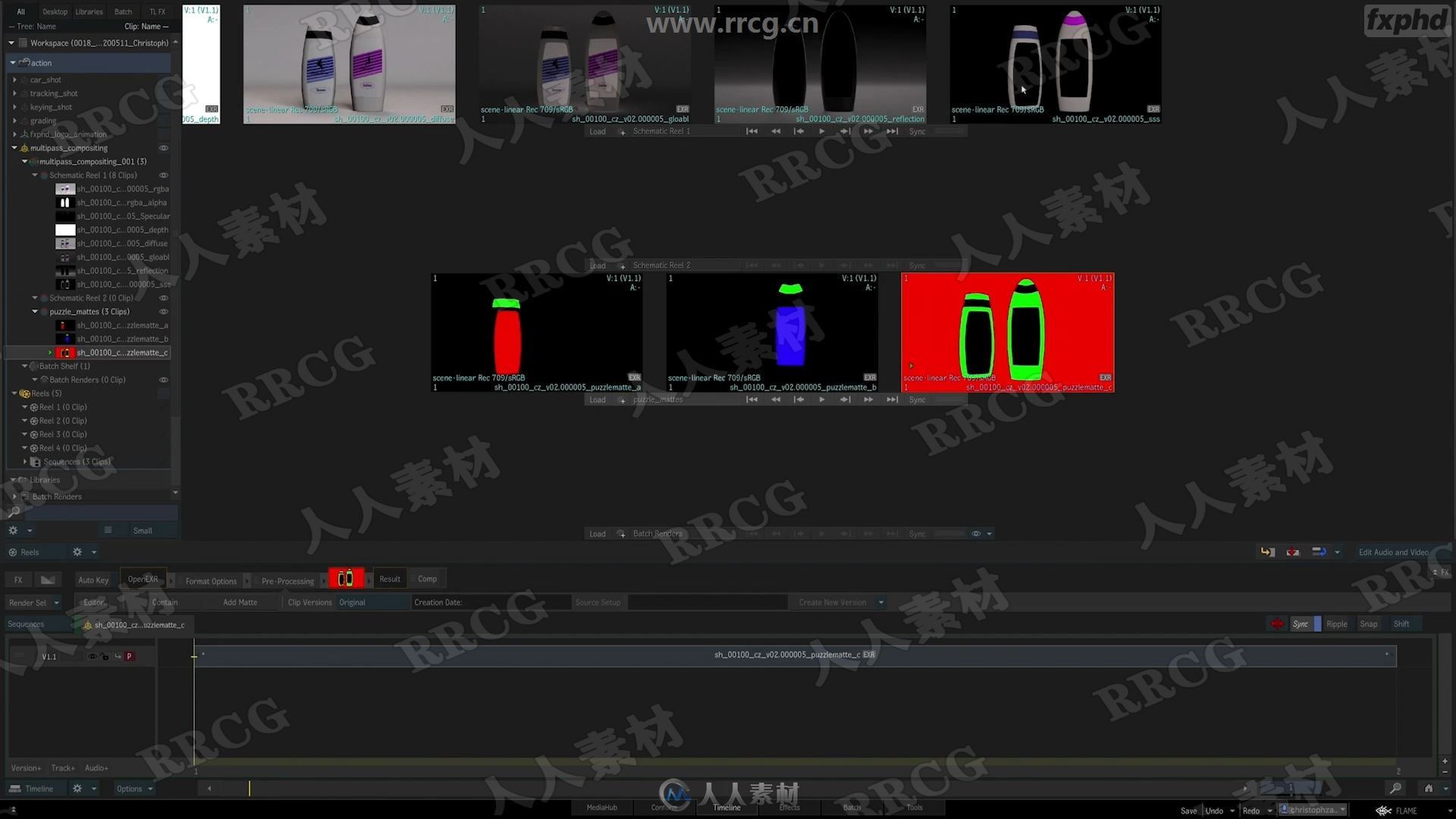 Flame影视后期特效VFX基础核心训练视频教程第一季