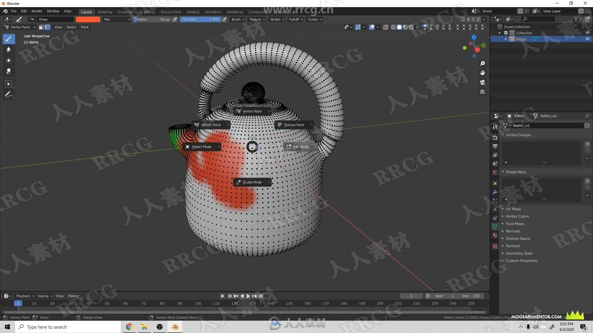 Substance Painter自定义纹理材质制作流程视频教程